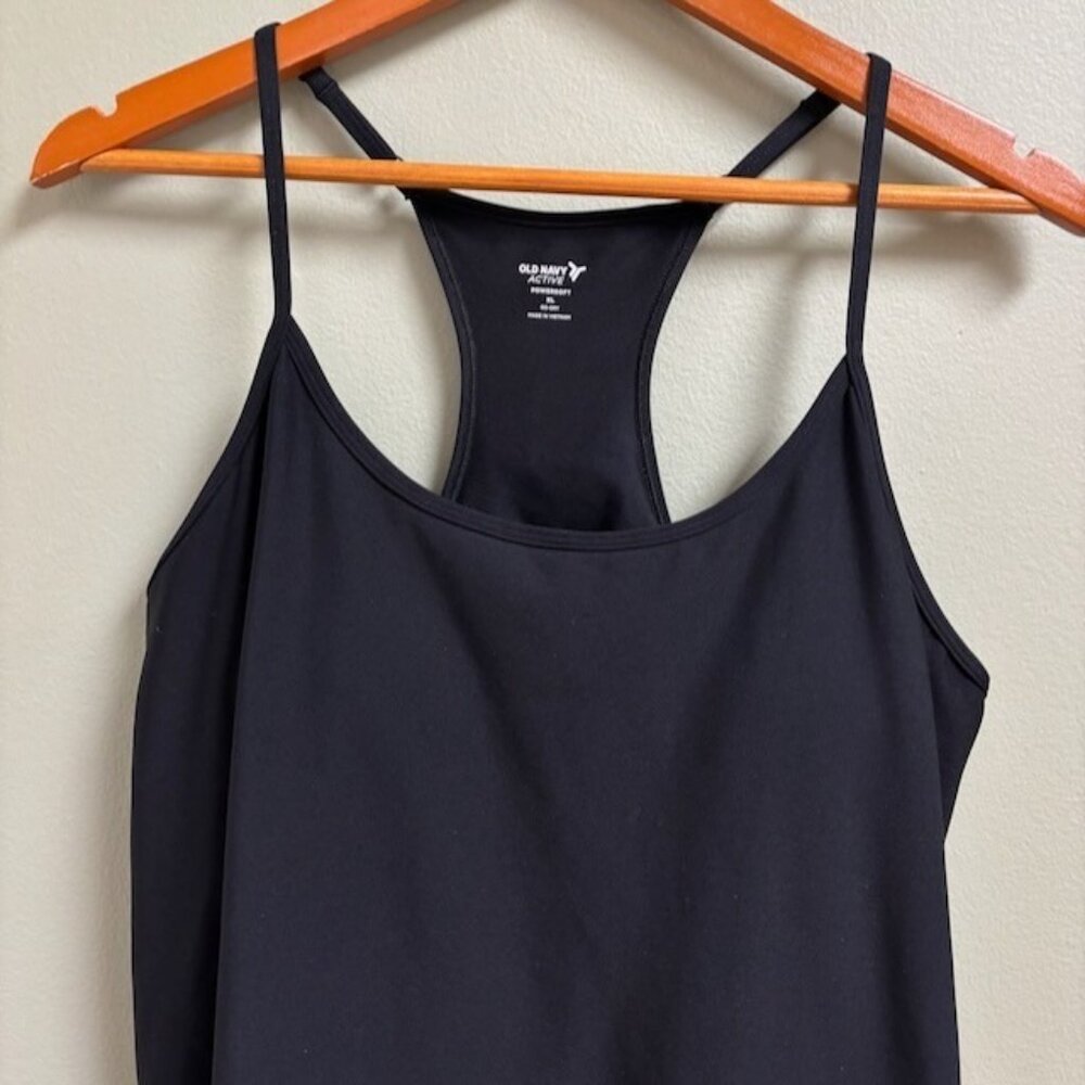 Old Navy Active Powersoft Go-Dry Womens Dress Size‎ XL Black Pickleball Tennis - Picture 2 of 9